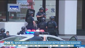 Midtown building shooter sought help for debilitating headaches: reports