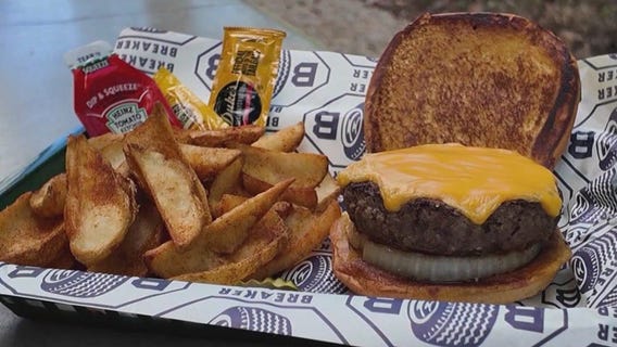 Buck tries Breaker Breaker's secret burger