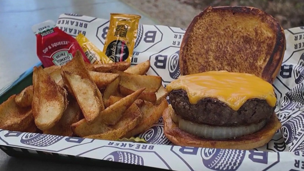 Buck tries Breaker Breaker's secret burger