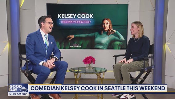 Comedian Kelsey Cook in Seattle this weekend
