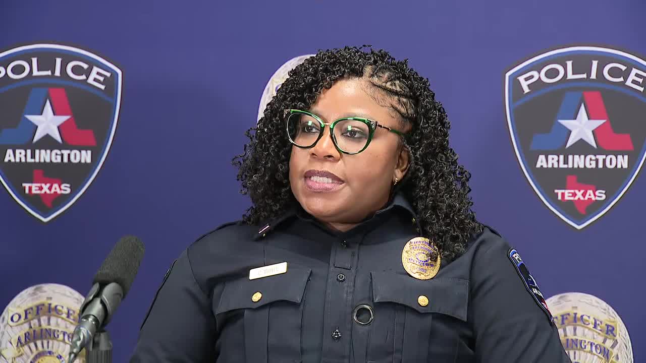 Arlington police update on robbery shooting | FULL NEWS CONFERENCE