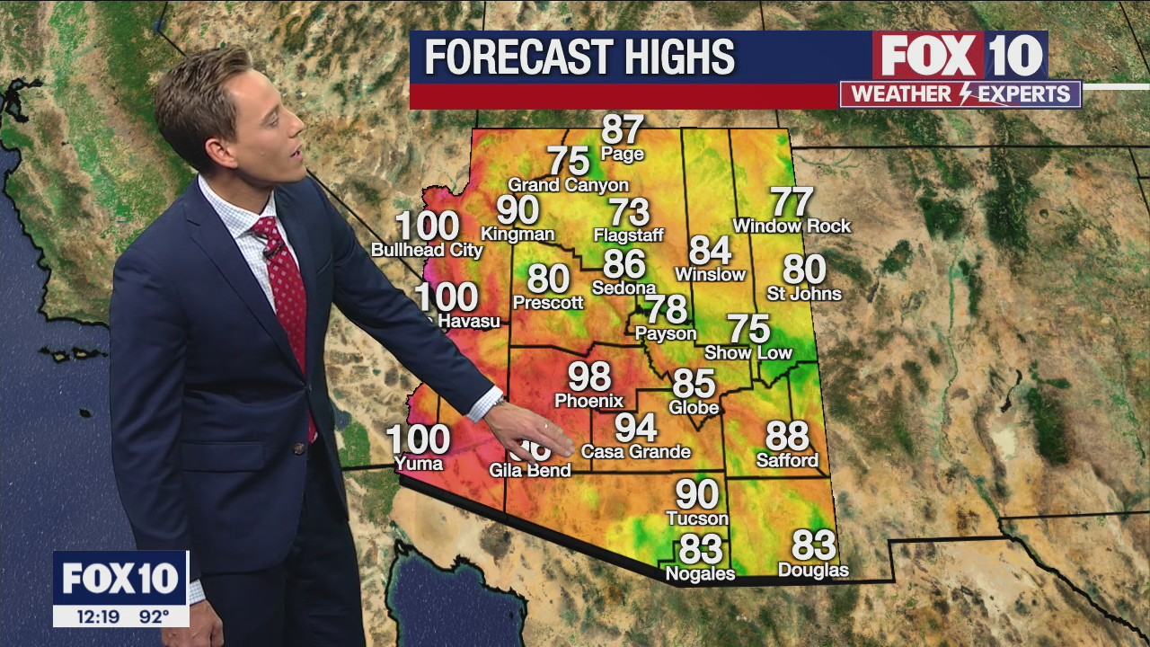 Noon Weather Forecast - 9/29/22