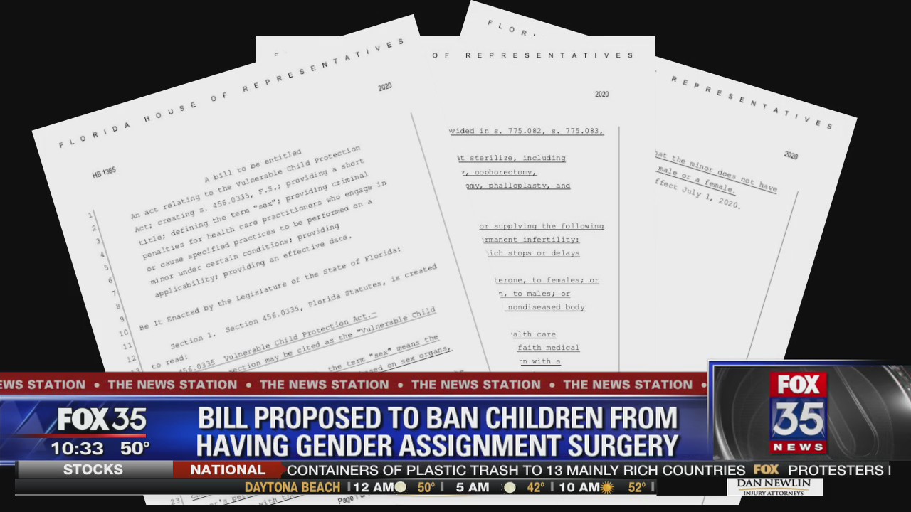 Bill would make it a felony for doctor to perform gender reassignment on minor