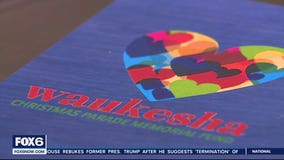 Waukesha parade memorial donations stall