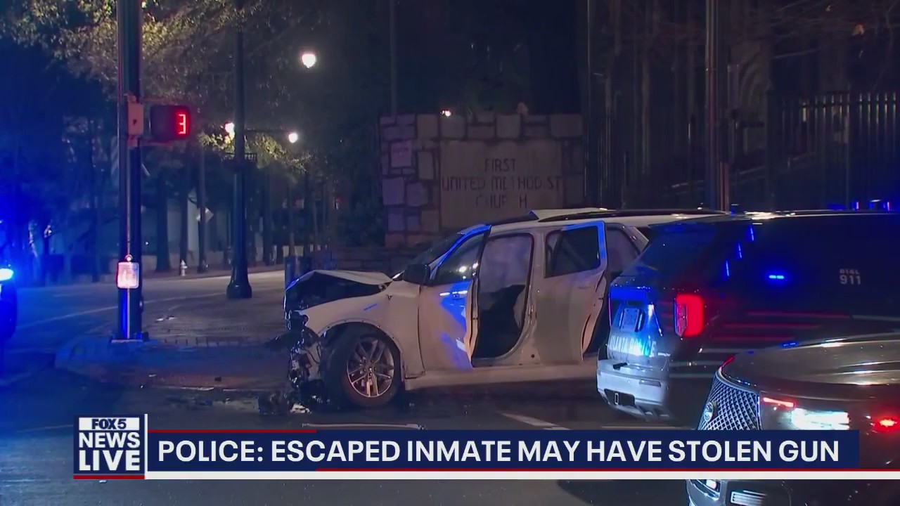 Search continues for armed and dangerous escaped inmate | FOX 5 Atlanta
