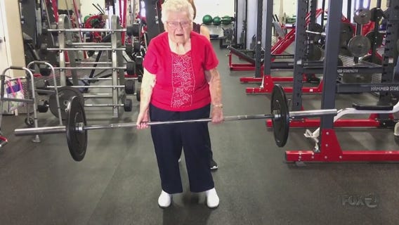 BAY AREA PEOPLE 92-Year-Old Weightlifting Grandma