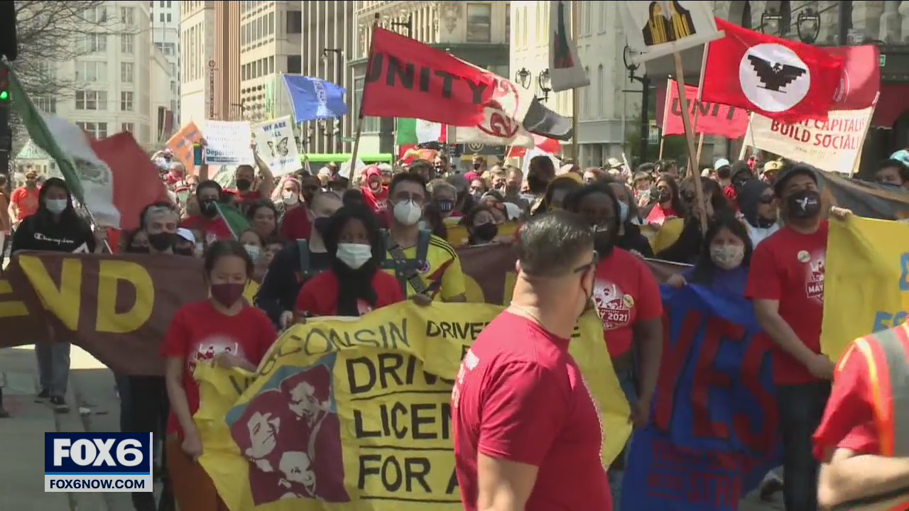 Group marches in Milwaukee calls for immigration reform