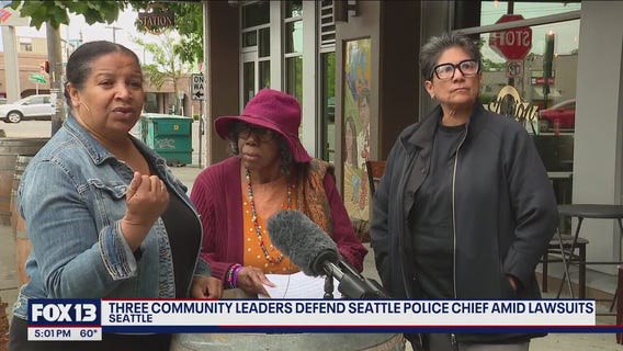 Community leaders defend Seattle police chief amid legal claims
