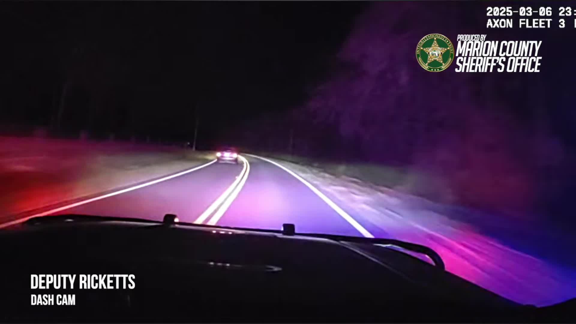 Marion County high-speed chase