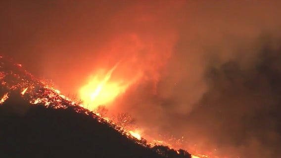 Palisades Fire: 'Firenado' forms in LA