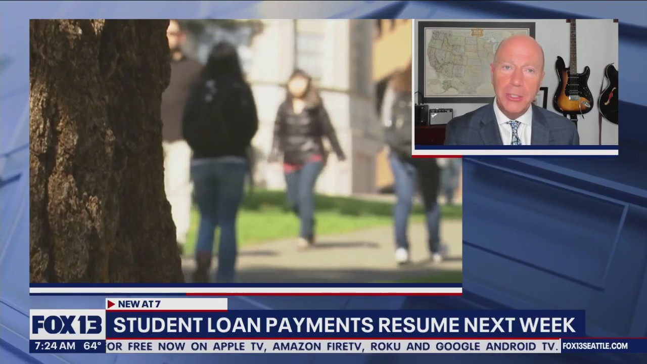 Student loan payments resume next week