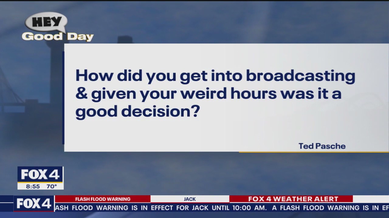 How Lauren and Brandon got into broadcasting