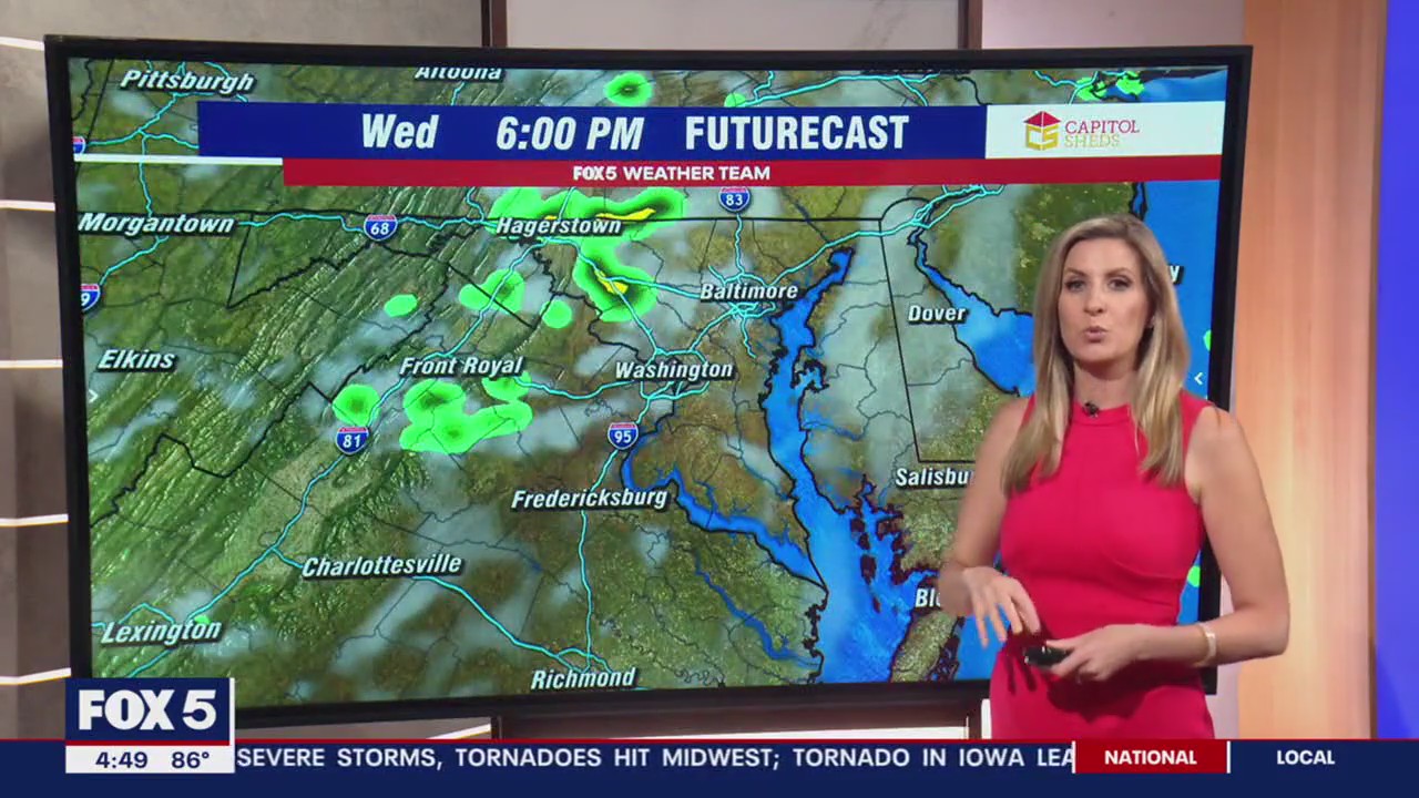 Severe thunderstorm watch for D.C. area