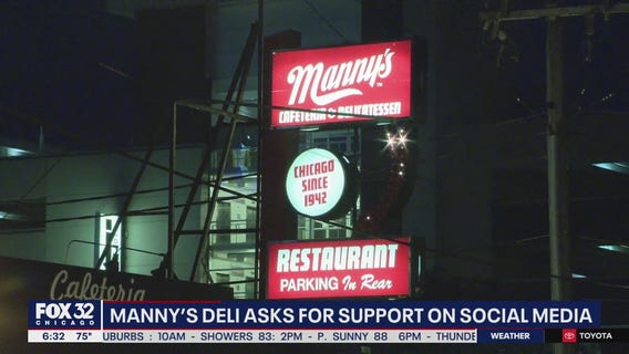 Chicago staple Manny's Deli pleads for support during pandemic