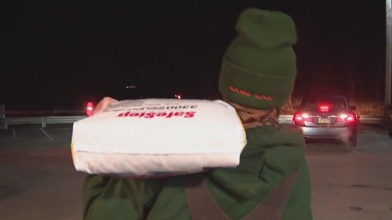 Philadelphia preps for season's first snow storm