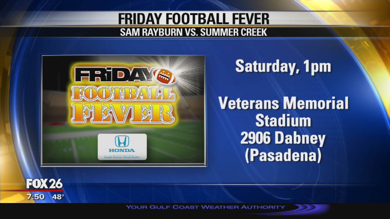 Texans and Bulldogs in a Friday Football Fever