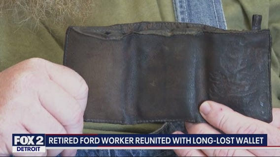 Retired Ford worker re-united with wallet years later