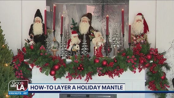 How to layer a holiday mantle with Roger's Gardens