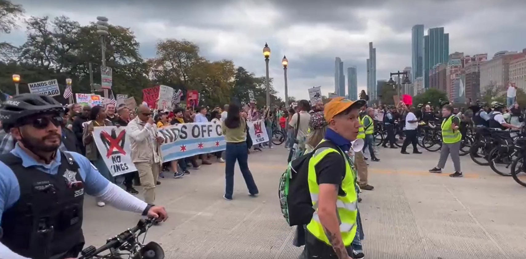 'No Kings' protest in Chicago