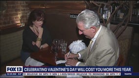 Celebrating Valentine’s Day will cost you more this year