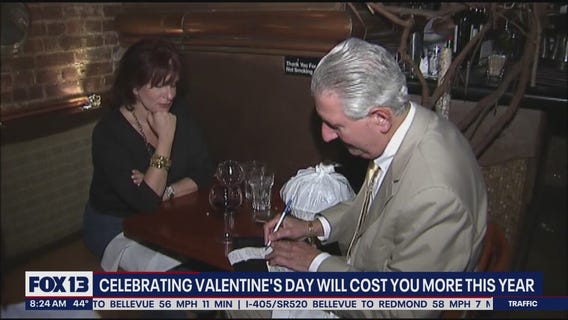 Celebrating Valentine’s Day will cost you more this year