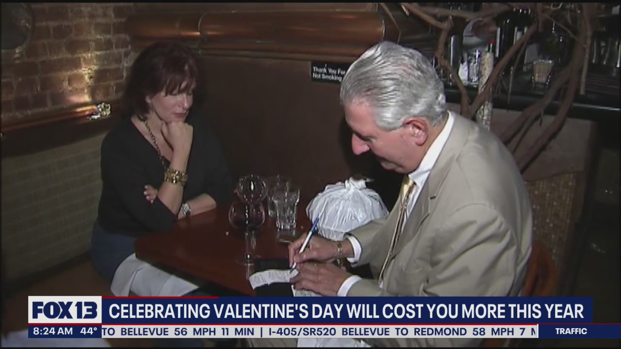 Celebrating Valentine’s Day will cost you more this year
