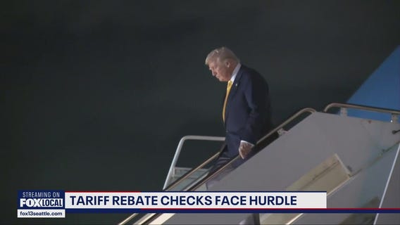 Trump proposes tariff rebate checks but faces hurdles