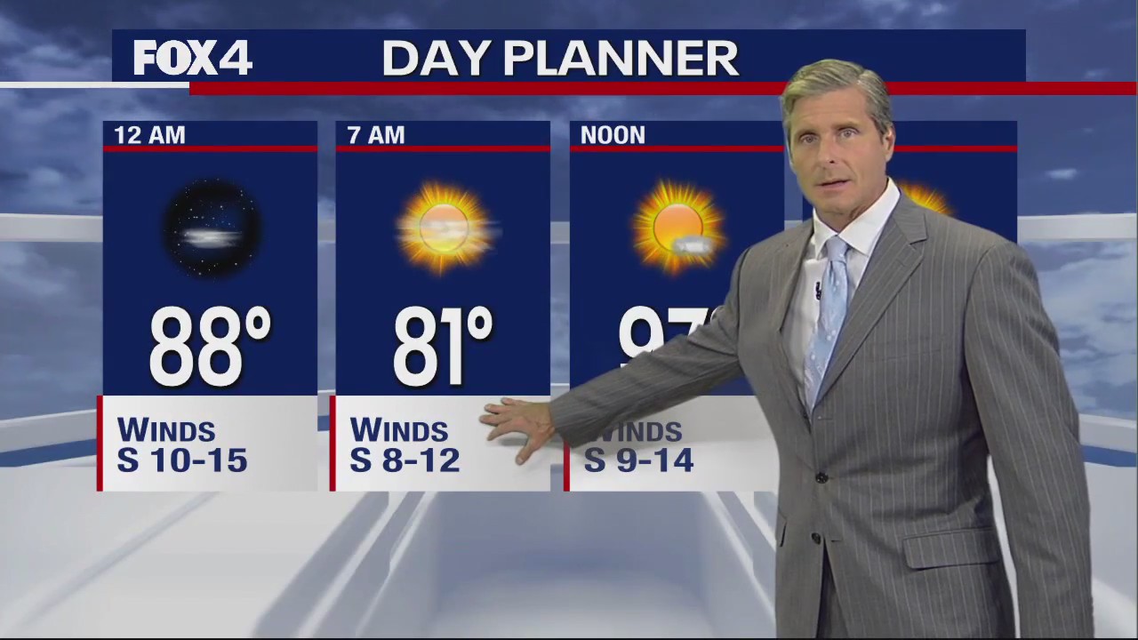 Dallas Weather: June 27 overnight forecast