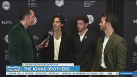 Jonas Brothers react to being inducted into the New Jersey Hall of Fame