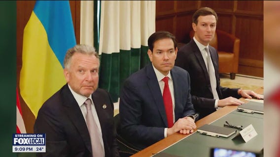 U.S., Ukrainian leaders hold talks in Florida