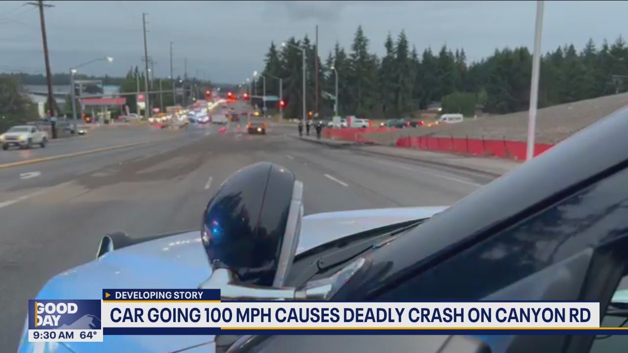 Street racing driver causes fiery, deadly crash in WA | FOX 13 Seattle
