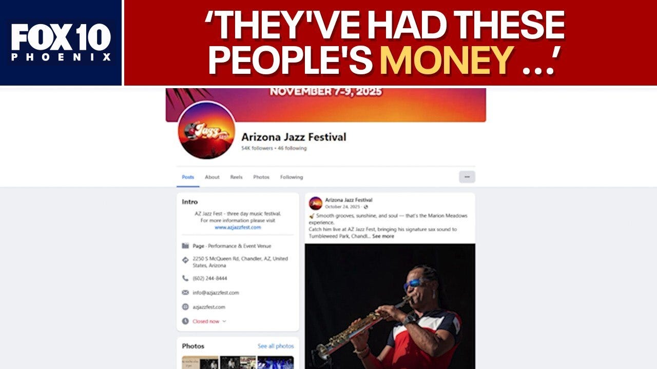 Still waiting: Fans demand refunds after Arizona Jazz Fest is canceled twice
