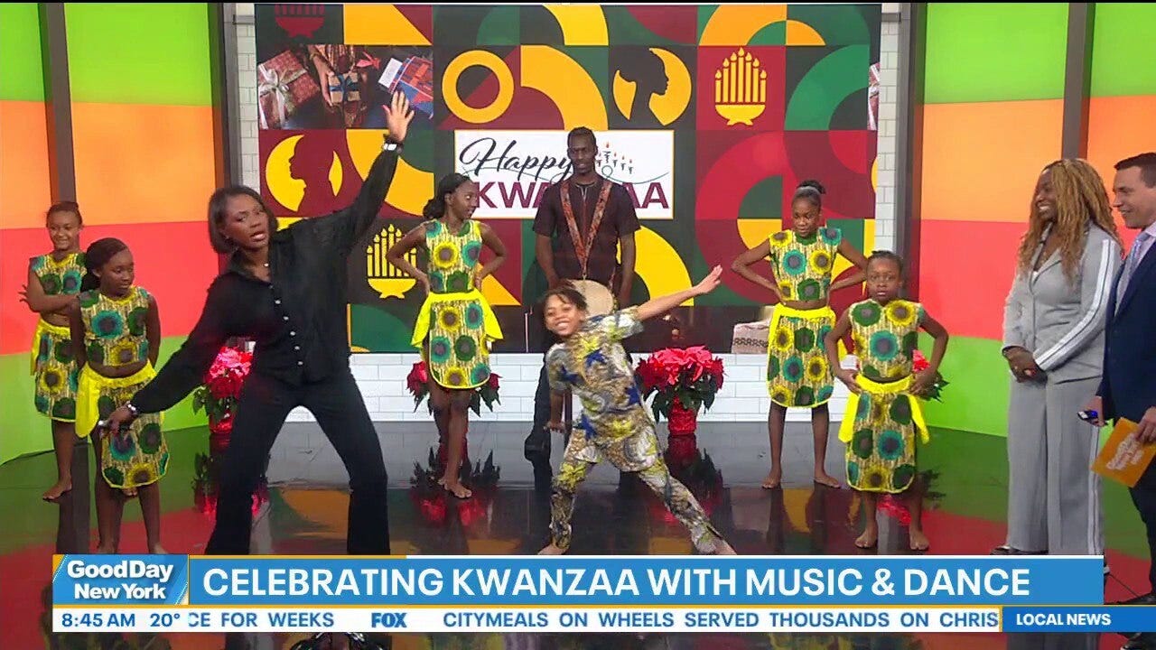 Celebrating Kwanzaa with music and dance