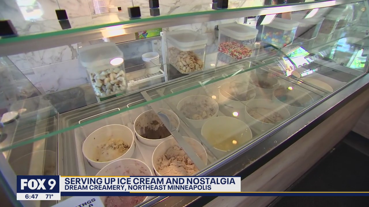 Ice cream shop serving up nostalgic flavors with a side of burgers and lobster rolls