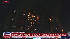 Several dead after fire erupts at high-rise towers