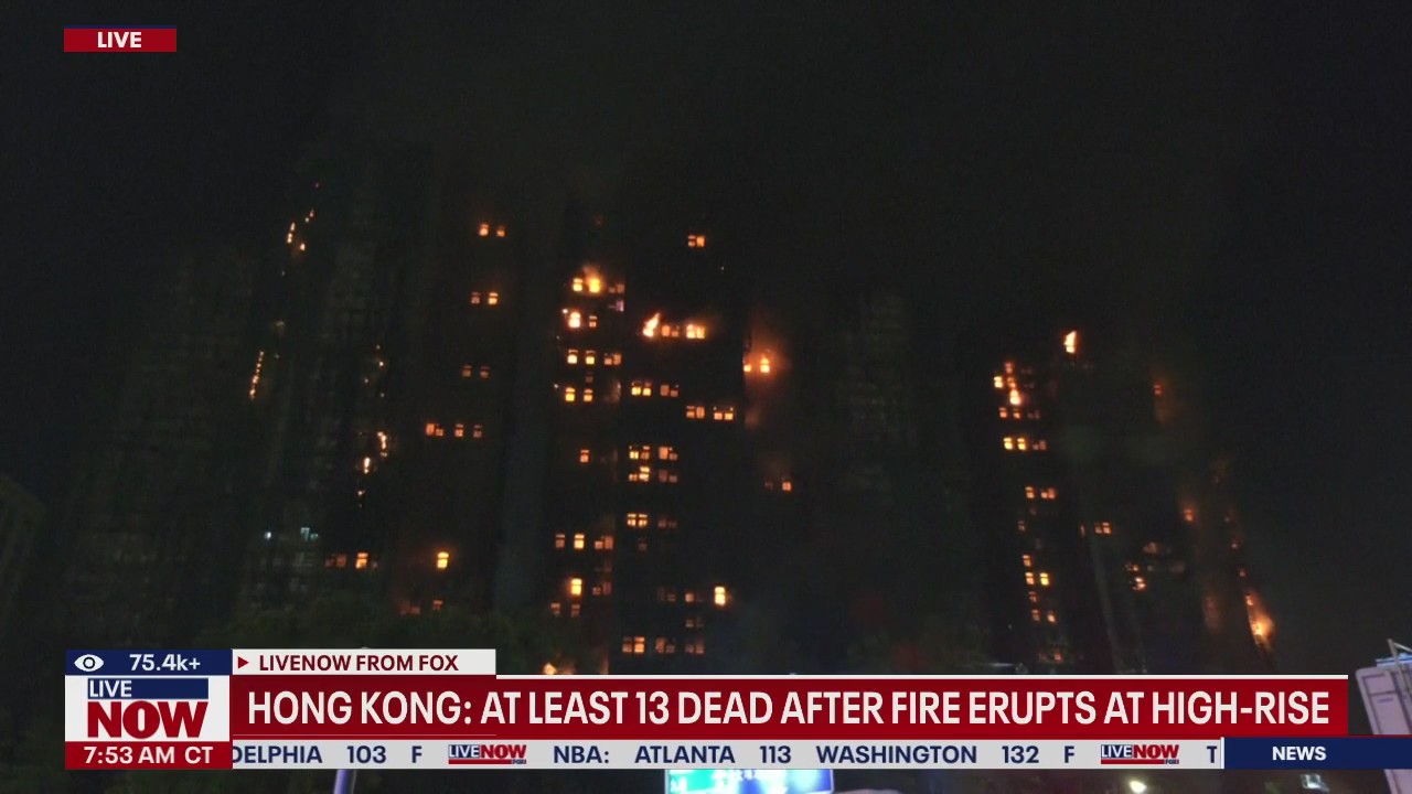 Several dead after fire erupts at high-rise towers