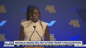 Michelle Obama will not attend Donald Trump's inauguration