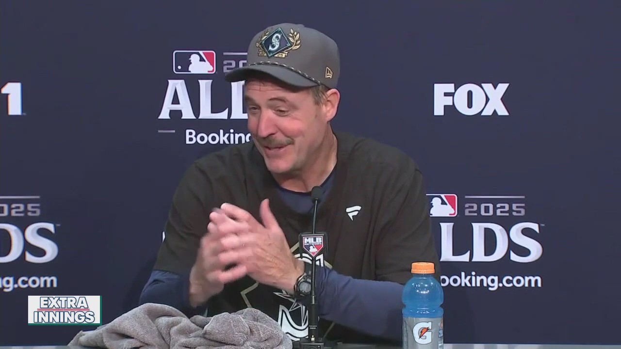 Mariners Manager reacts to historic ALDS Game 5 victory