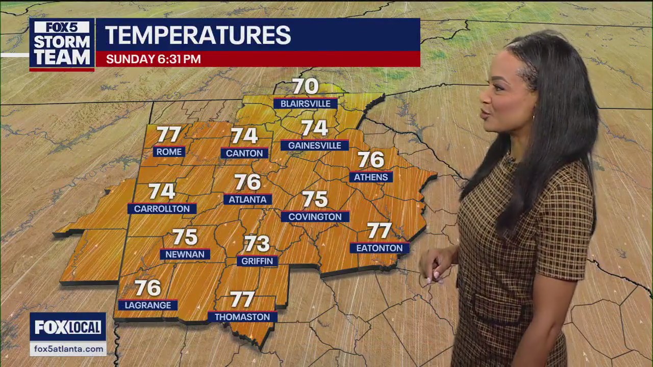 Weekend forecast update