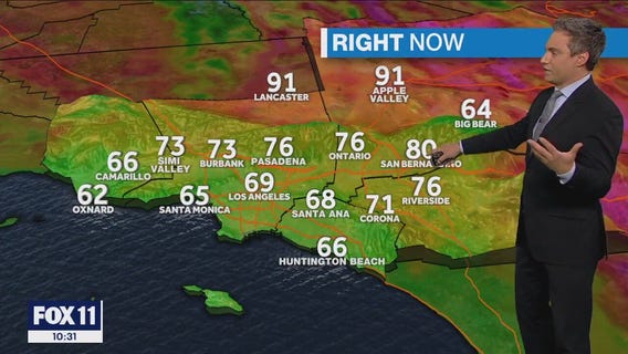 Weather forecast for Saturday, July 15