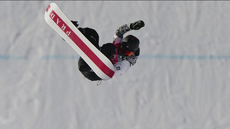 Julia Marino sets record straight on Prada snowboard