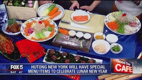 Chinese new year dishes from Hutong Restaurant