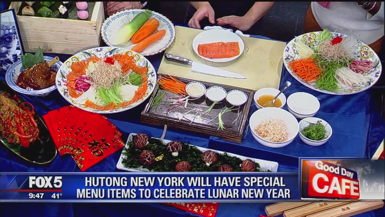 Chinese new year dishes from Hutong Restaurant