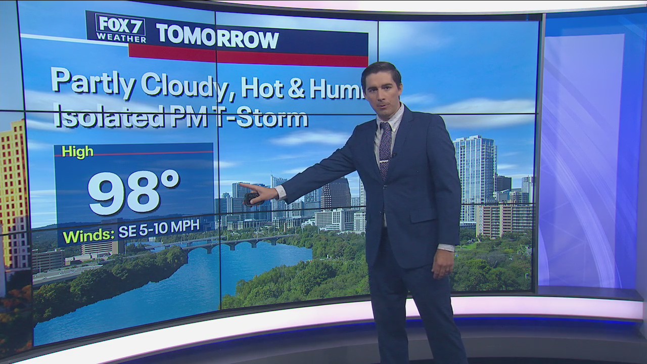 Evening weather forecast for July 30, 2021