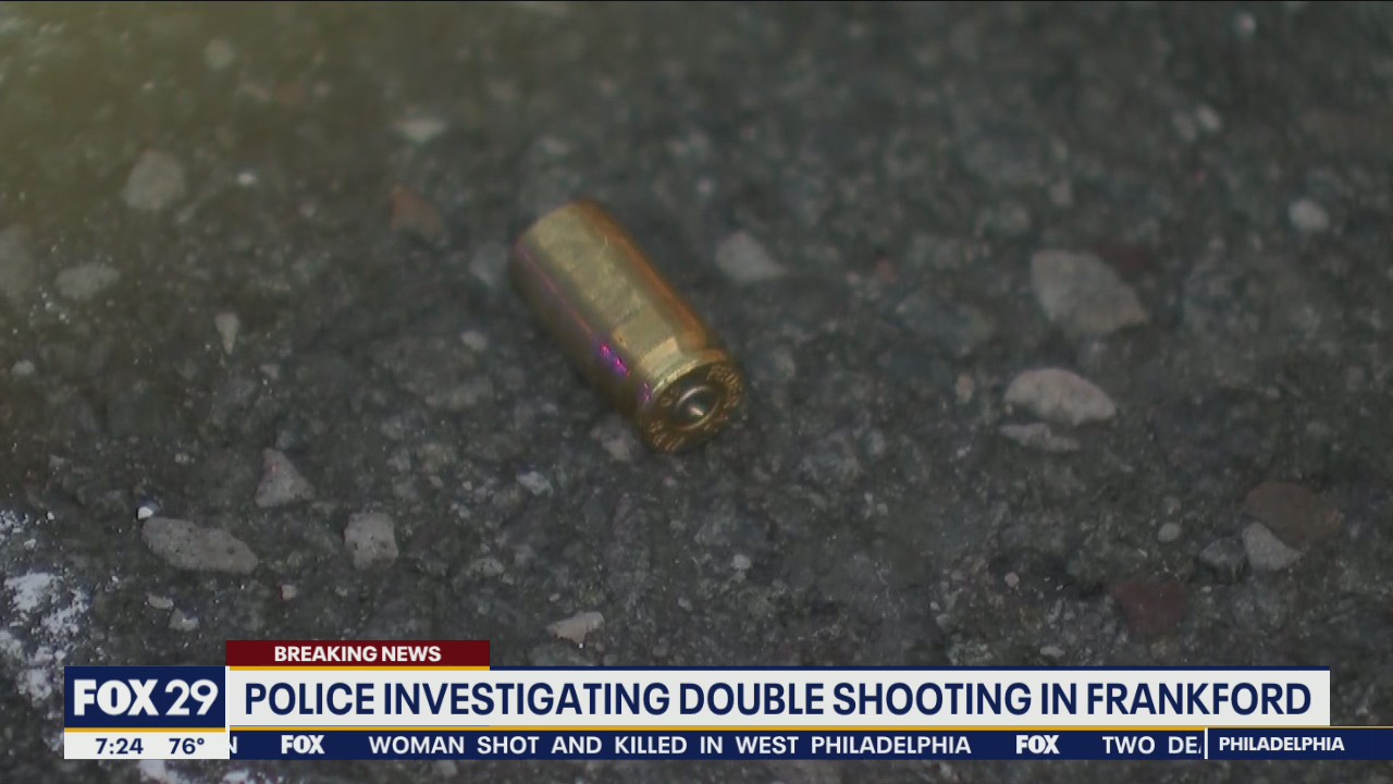 Police: 30 shots fired in Frankford double shooting | FOX 29 Philadelphia