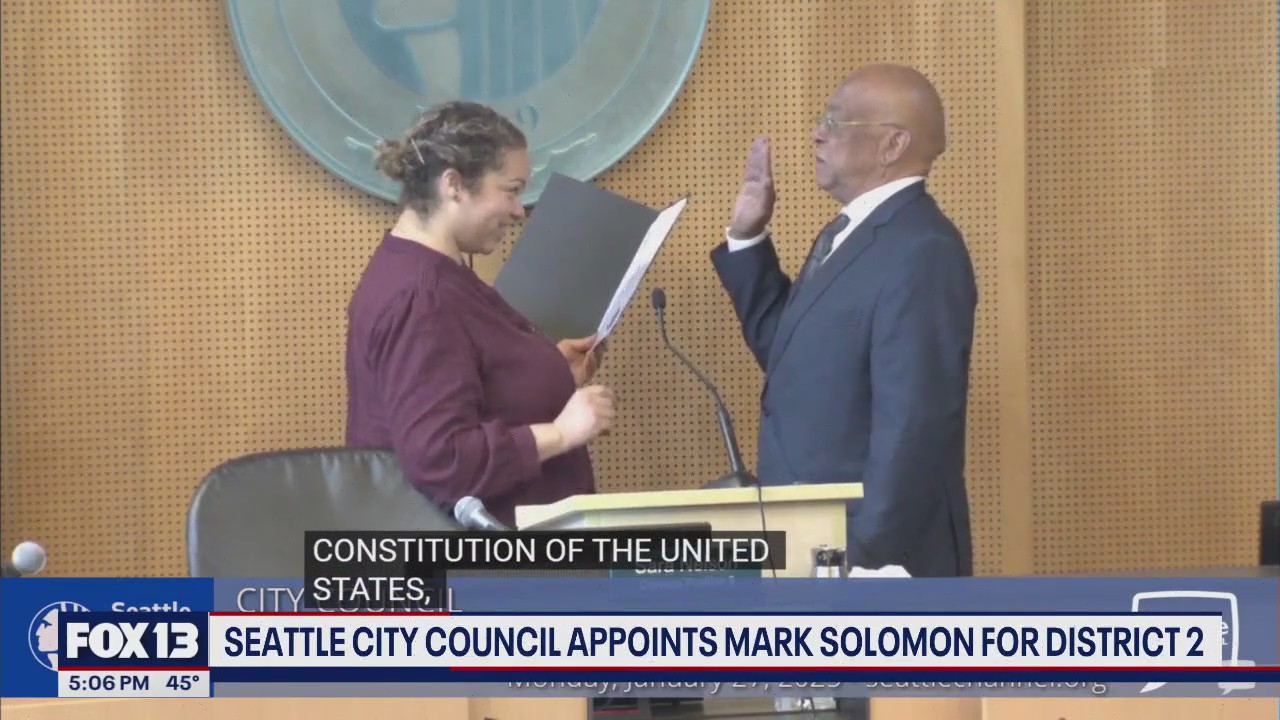 Seattle City Council appoints Mark Solomon for District 2