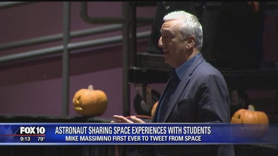 Astronaut who made first tweet from space spoke to students in Tempe