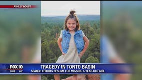 Search continues for missing 6-year-old girl swept away by Tonto Basin floodwaters