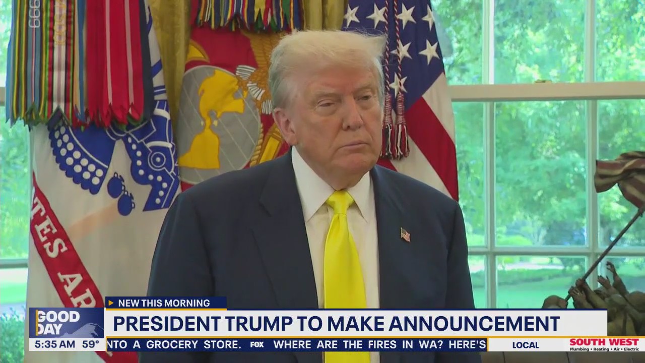President Trump to make announcement