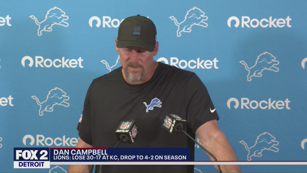 Dan Campbell's post game press conference after loss to Kansas City Chiefs